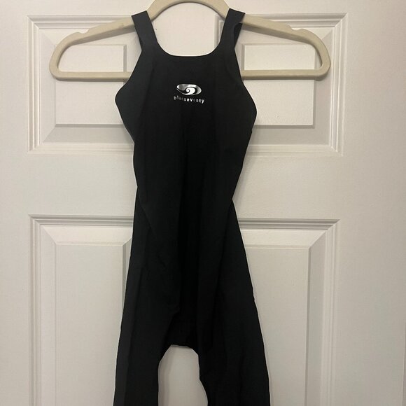 Blue Seventy NeroTX Kneeskin Women's W20 Black FINA Approved Tech Suit Swimwear - Picture 1 of 4